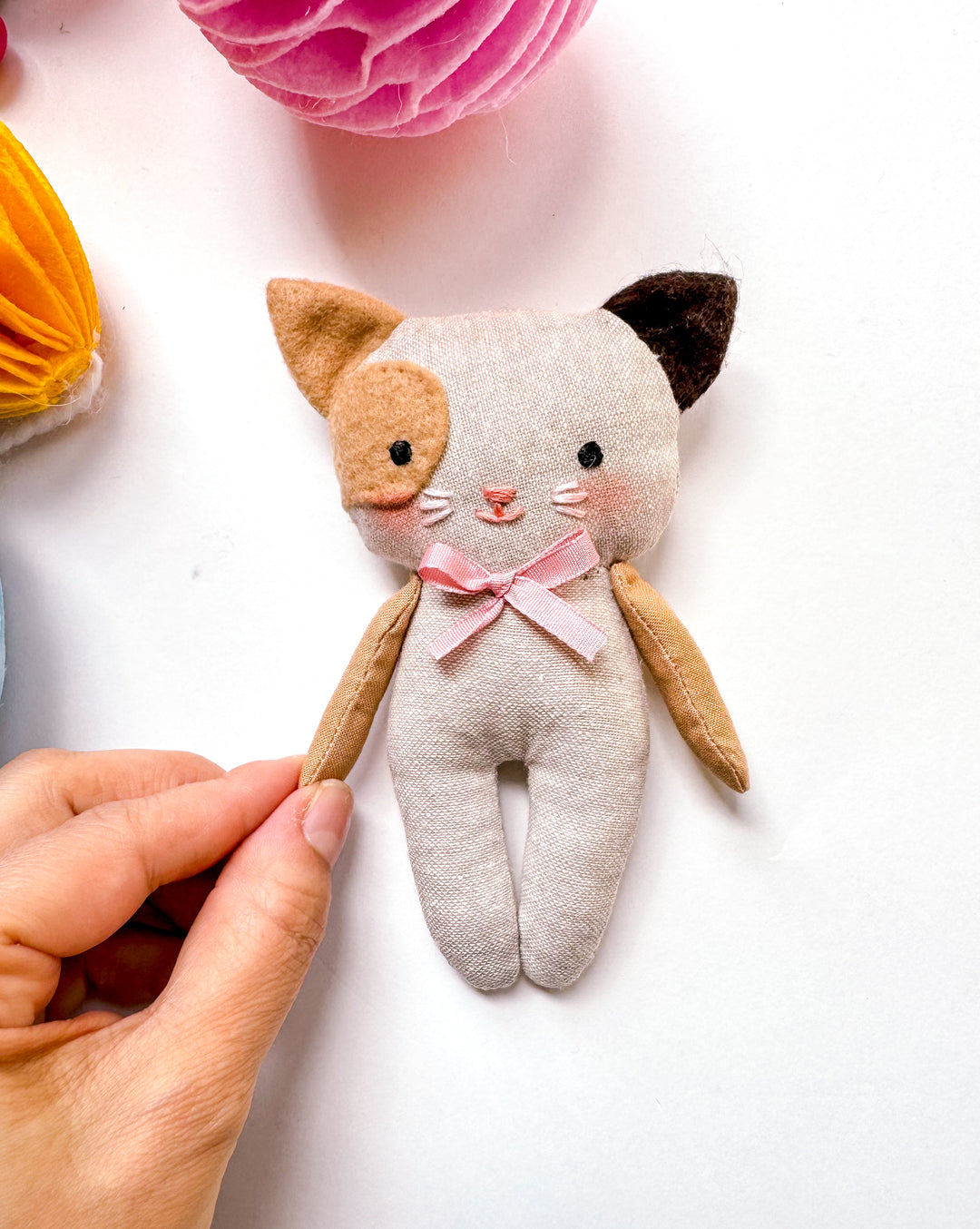 Free Cat doll pattern