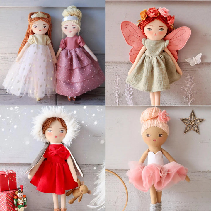 Handmade Heirloom Dolls book by Emilie Hernandez - Autographed - Doll making book