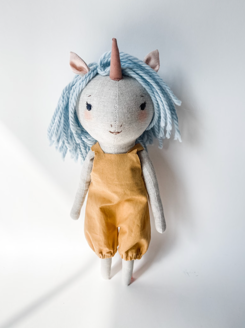 Luna the Unicorn Doll Pattern