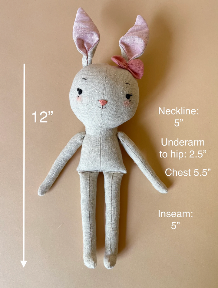 The Summer Wardrobe for 12" - 13" Dolls - Pattern