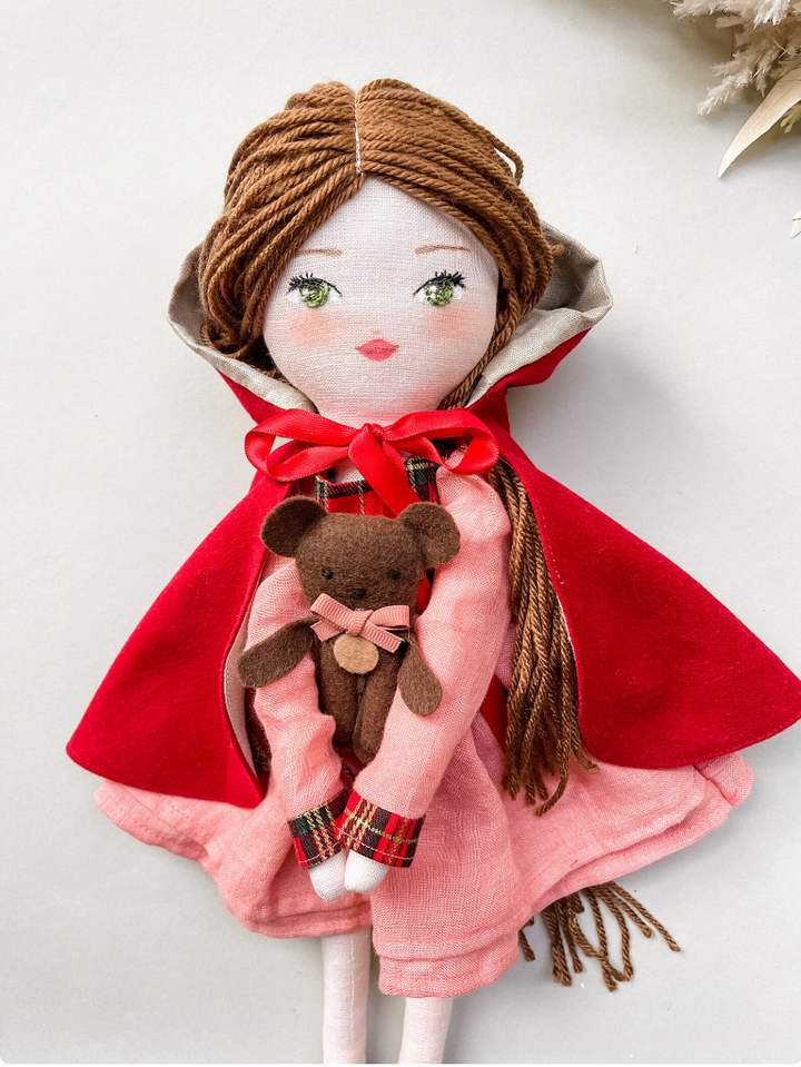 Winter Princess Doll - Red