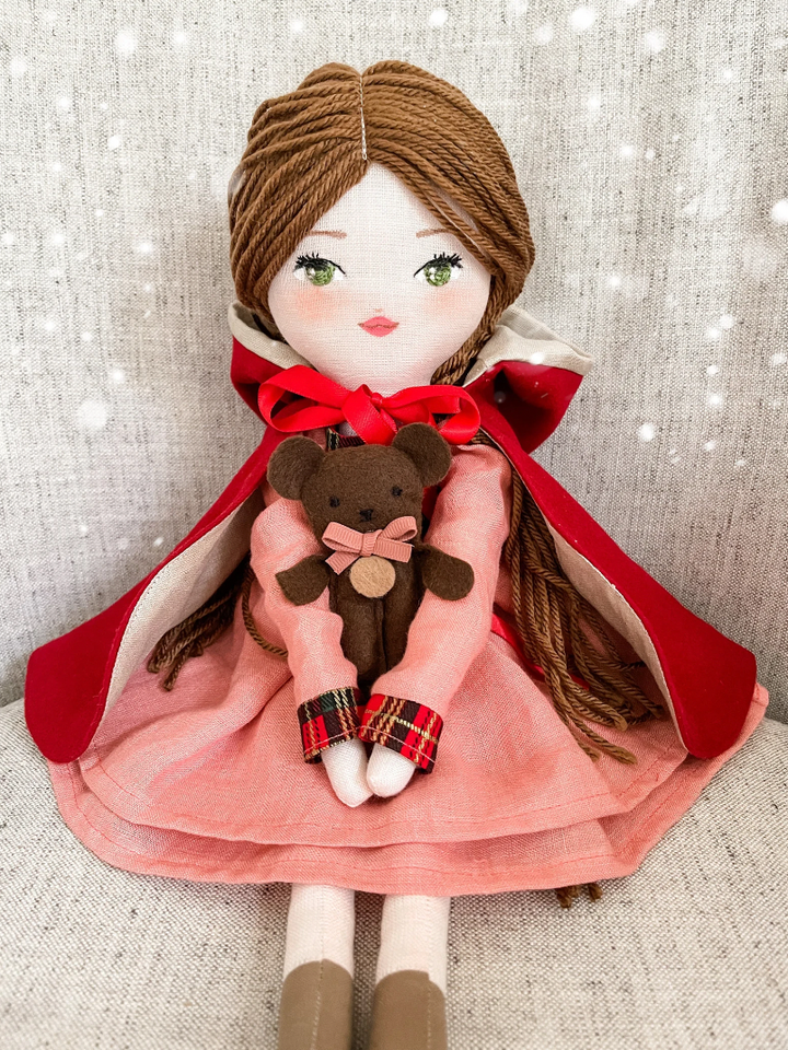 Winter Princess Doll - Red