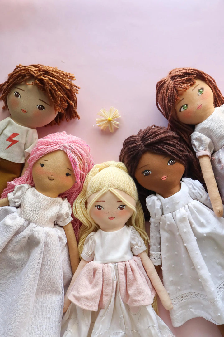 Handmade Heirloom Dolls book by Emilie Hernandez - Autographed - Doll making book