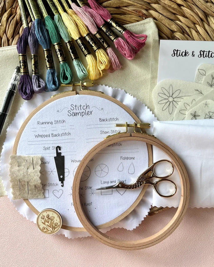Hand Embroidery workshop - 09/01 - 6.30 to 8.30pm at Hostess - St Pete