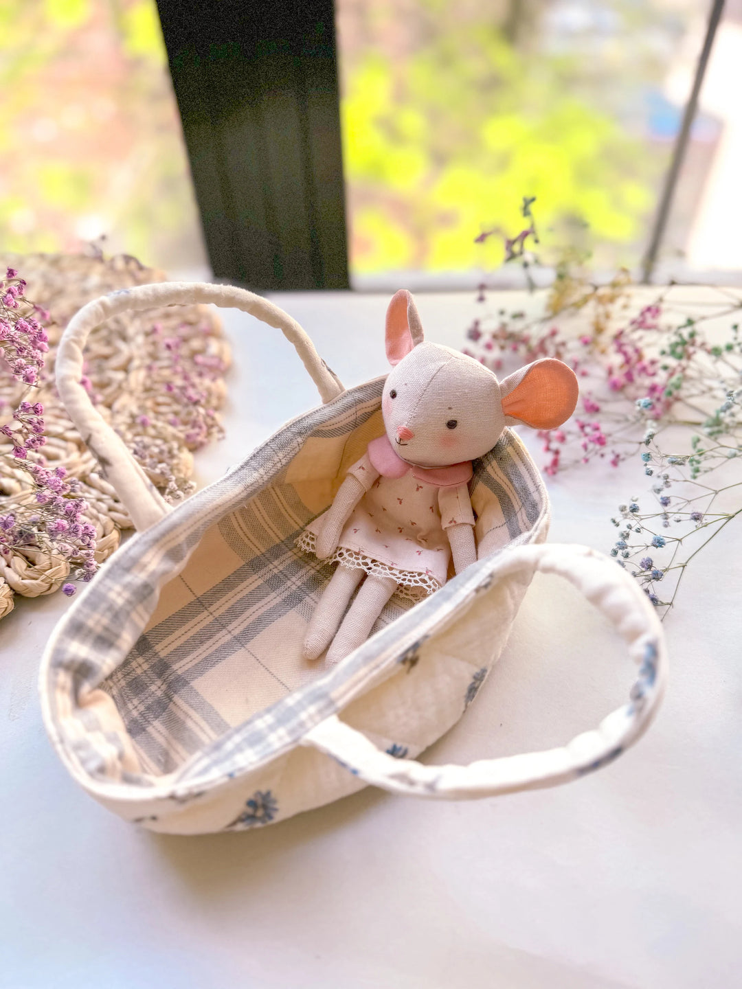 Lula Mouse Family Dolls Sewing Pattern - Heirloom Doll Wardrobe (PDF Pattern)
